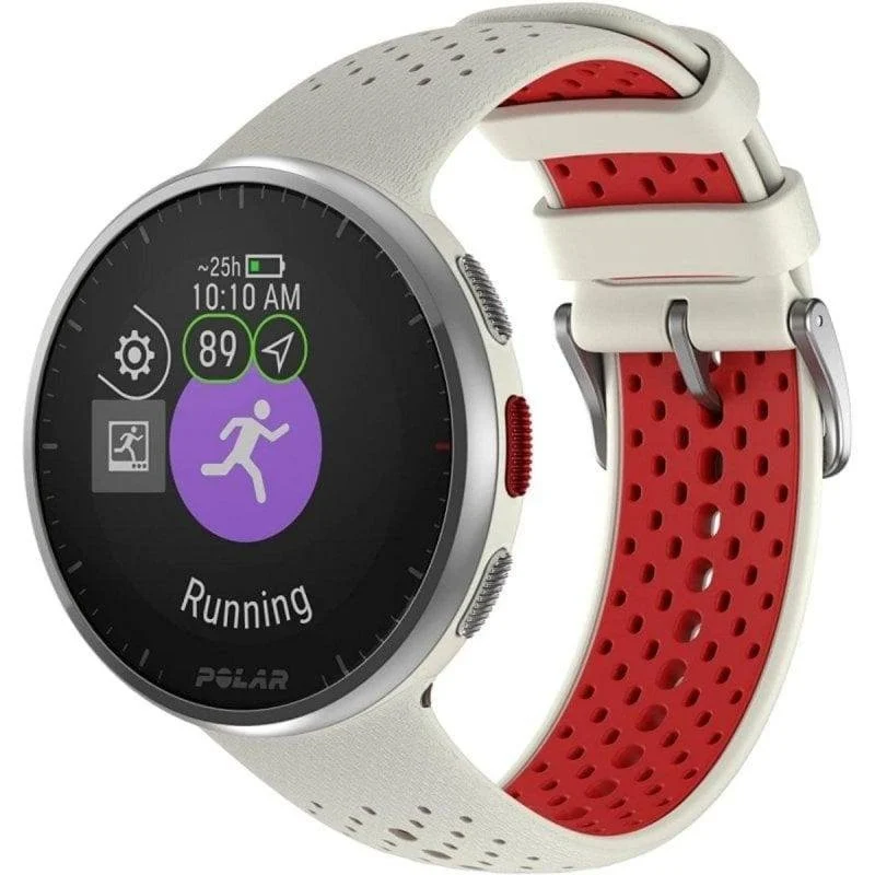 Detalle de Polar Pacer Pro Snow White S/L, smartwatch