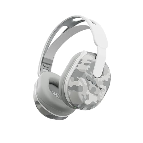 Detalle de Turtle Beach Stealth 500 Camouflage Arctic – Casque Gaming sans Fil pour PS5, PS4, PC et Mobile