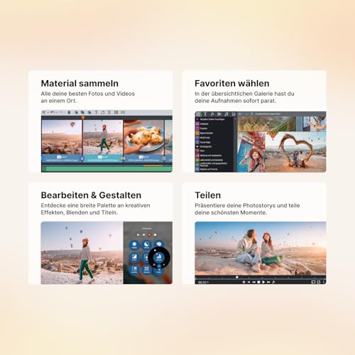 Detalle de MAGIX Photostory deluxe 2026 – Deine Erinnerungen in Bewegung für Windows 11