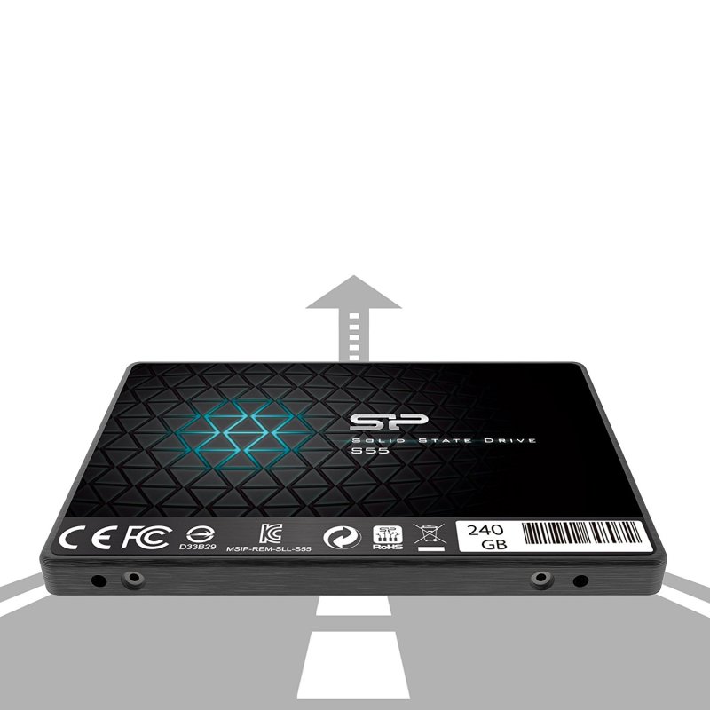 Thumbnail 2 de Silicon Power Slim S55 240GB SSD SATA 3 — buena opción para actualizar con presupuesto limitado