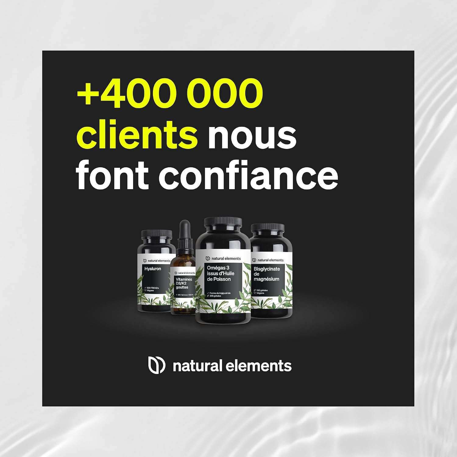 Thumbnail 3 de Gélules Acide hyaluronique pur fortement dosées 500 mg (500–700 kDa) — 90 gélules, végane