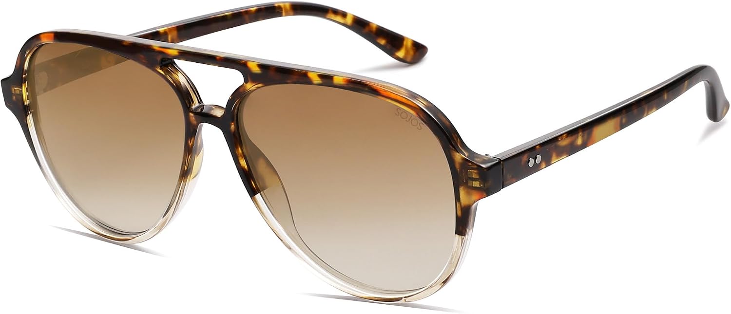 Detalle 2 de SOJOS Polarized Aviator Sunglasses SJ2201
