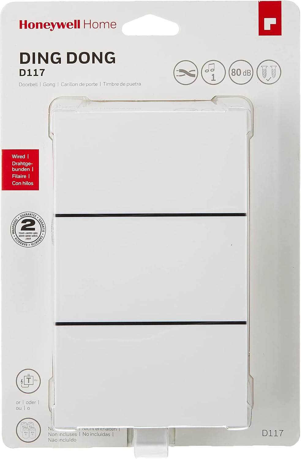 Thumbnail 3 de Honeywell Home D117 Türgong 80 dB 🔔