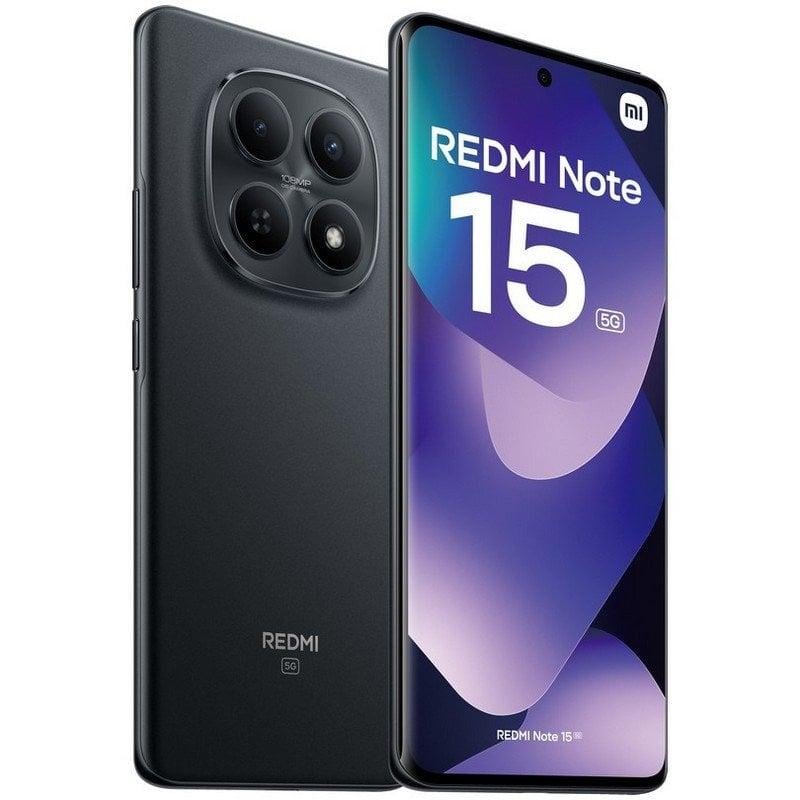 Detalle 2 de Xiaomi Redmi Note 15 5G 8GB 256GB, 6.77" AMOLED, NFC, Negro