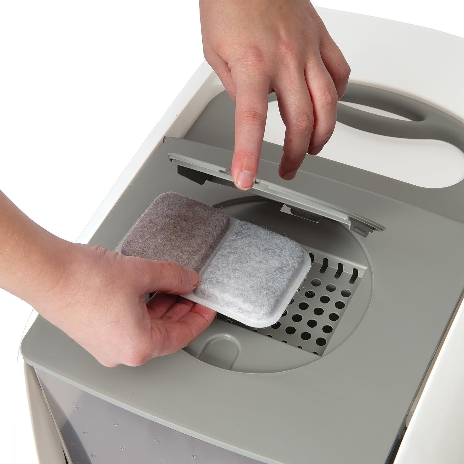 Detalle de Catit AiRSiFT - Confezione da 6 pastiglie antiodore per lettiera