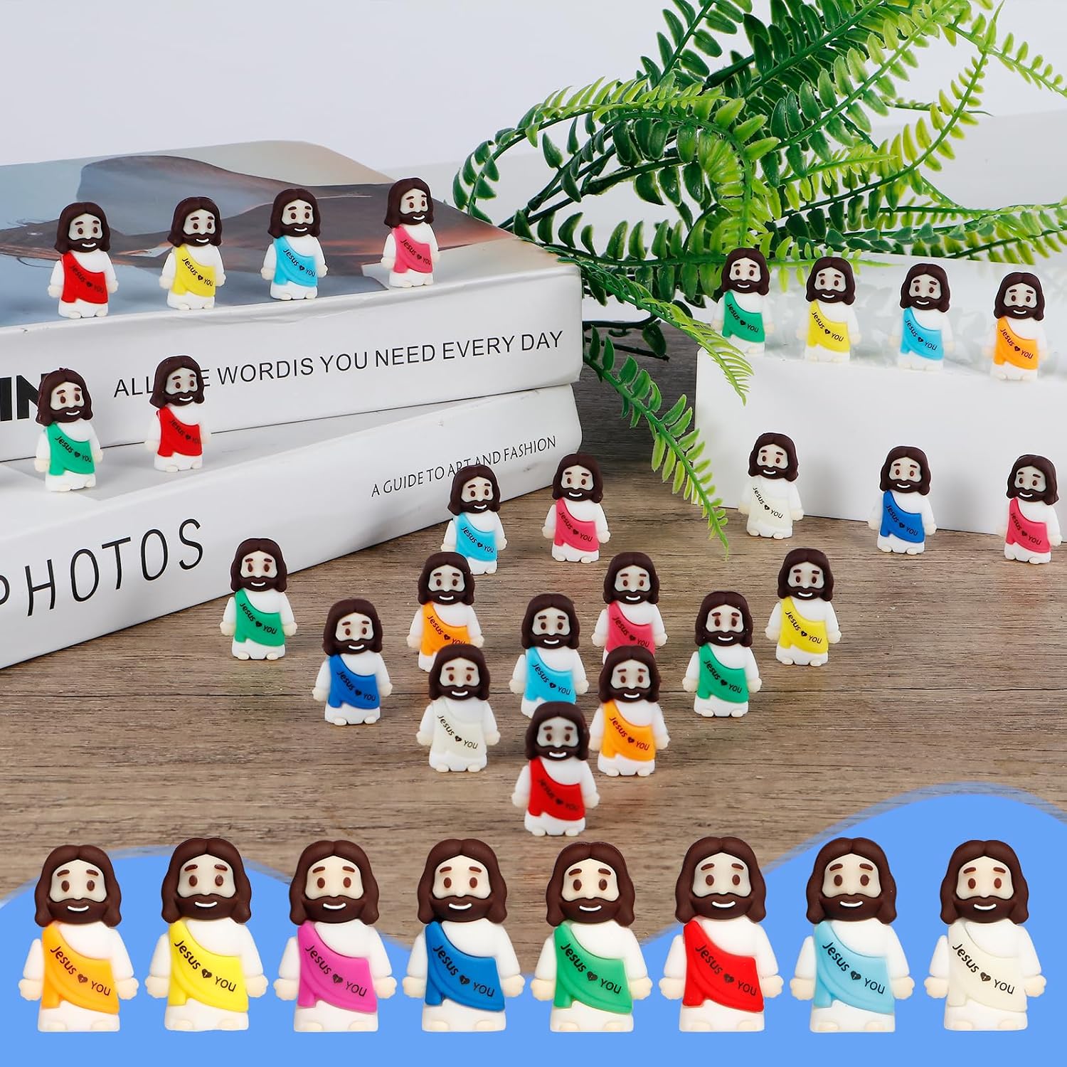 Thumbnail 2 de ajabavbd 40PCS Little Jesus Figures