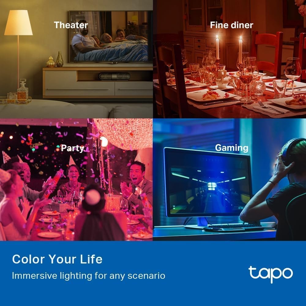 Detalle 2 de Tapo L530B Smart Bulb, 8.7W ⚡