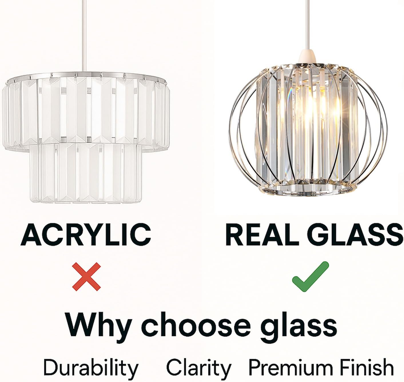 Thumbnail 6 de HARPER LIVING Easy Fit Pendant Shade 27cm