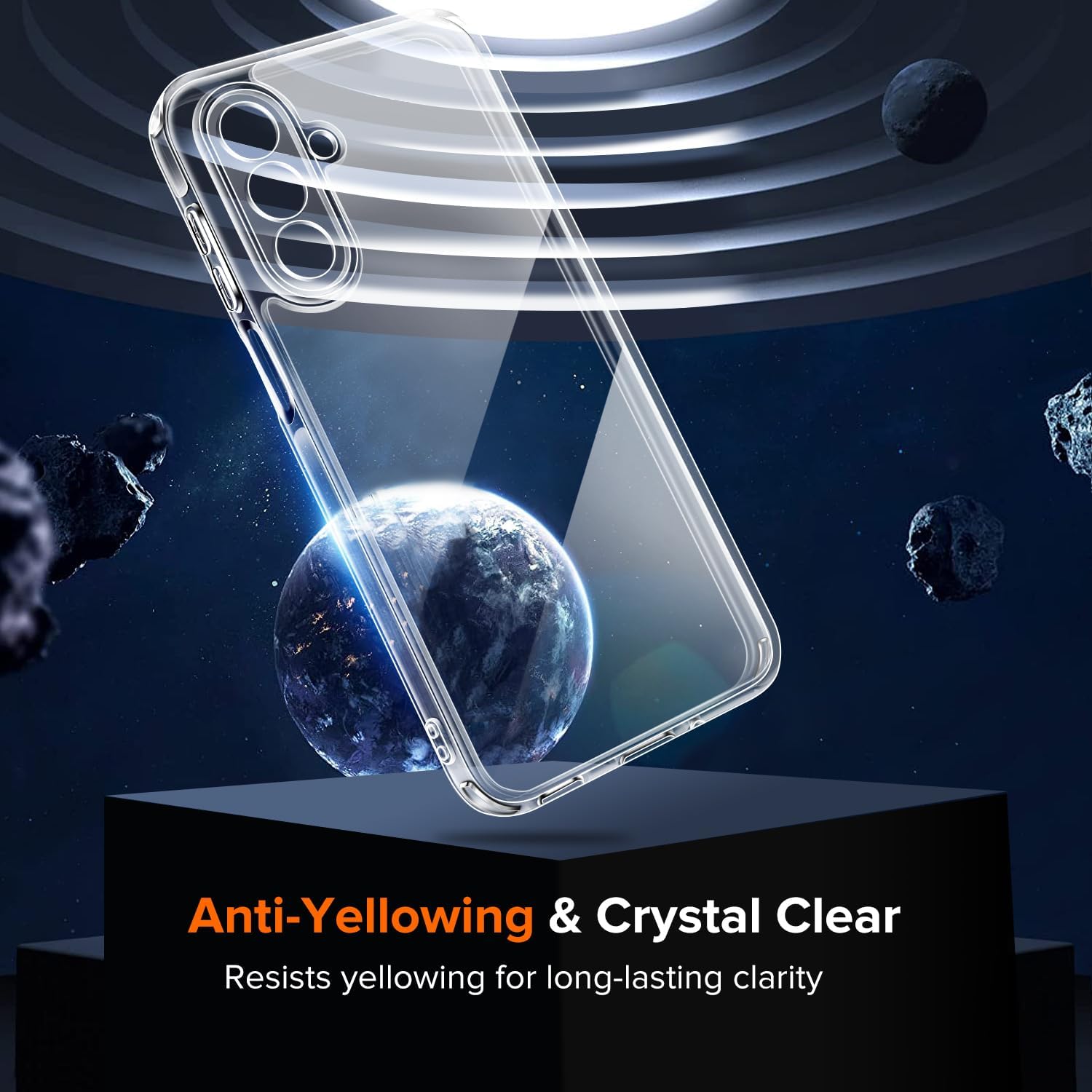 Thumbnail 5 de ivoler A17 clear case with tempered glass