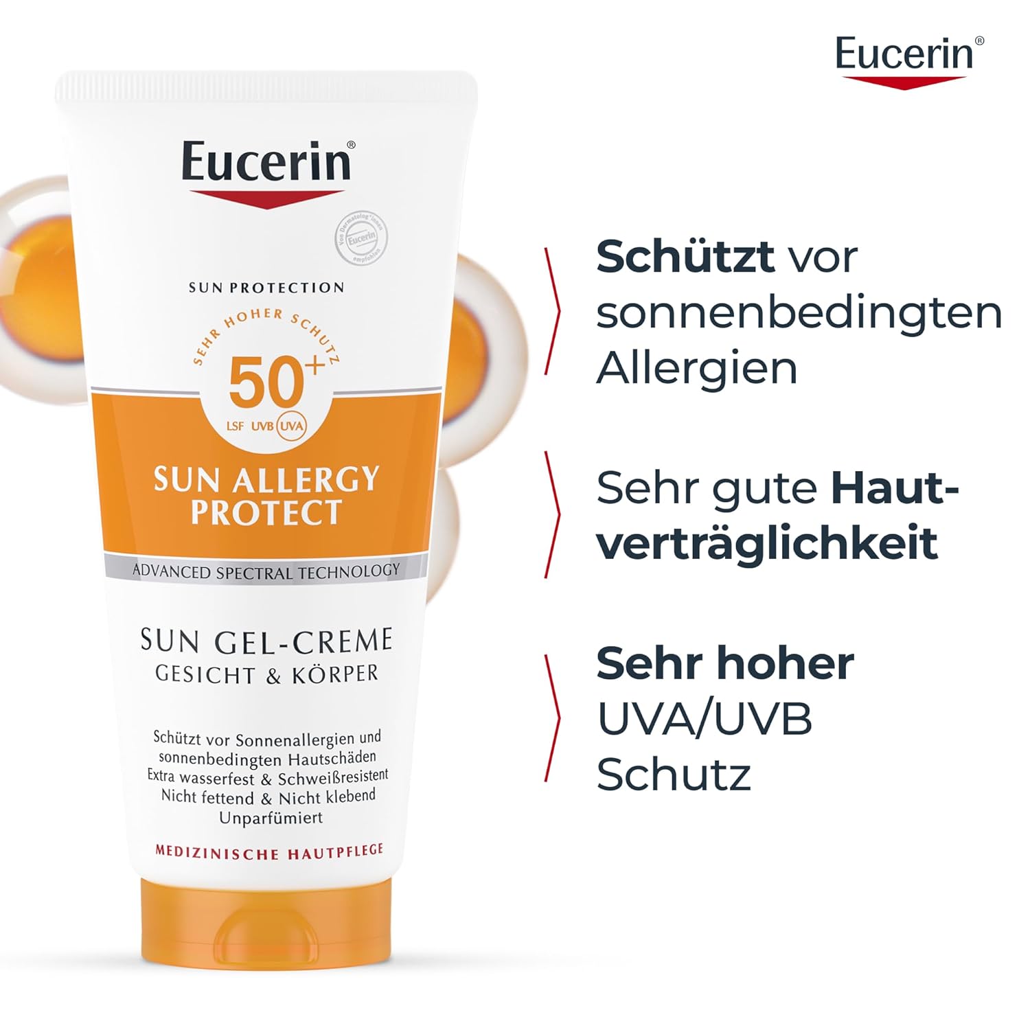 Thumbnail 2 de Eucerin Sun Allergy Protect Sun Gel-Creme LSF 50+ (unparfümiert) – Schutz bei sonnenallergischer, empfindlicher Haut