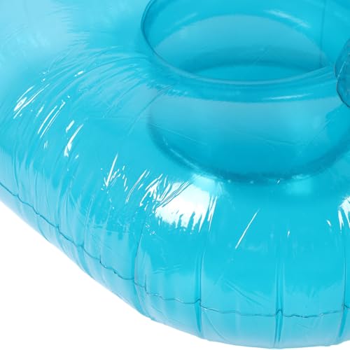 Thumbnail 7 de Riuulity Transparenter Aufblasbarer Sessel – Ergonomischer PVC-Sessel für Innen & Außen, Blau