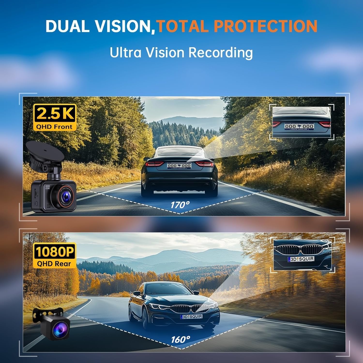 Thumbnail 2 de E-YEEGER S60 2.5K Dash Cam