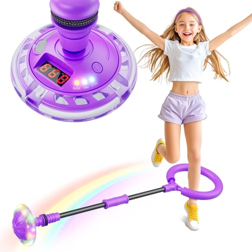 Hot Bee Skip It recargable violeta 11 años