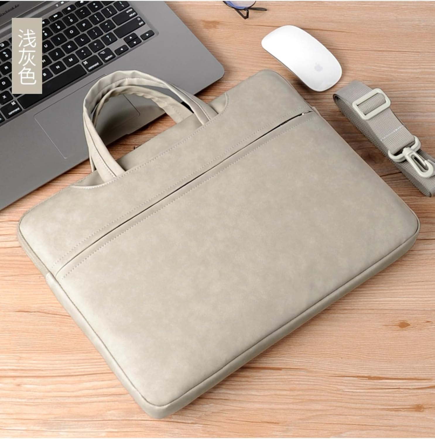 Detalle 2 de Travel Laptop Handbag 15 to 16 Inch Water Repellent