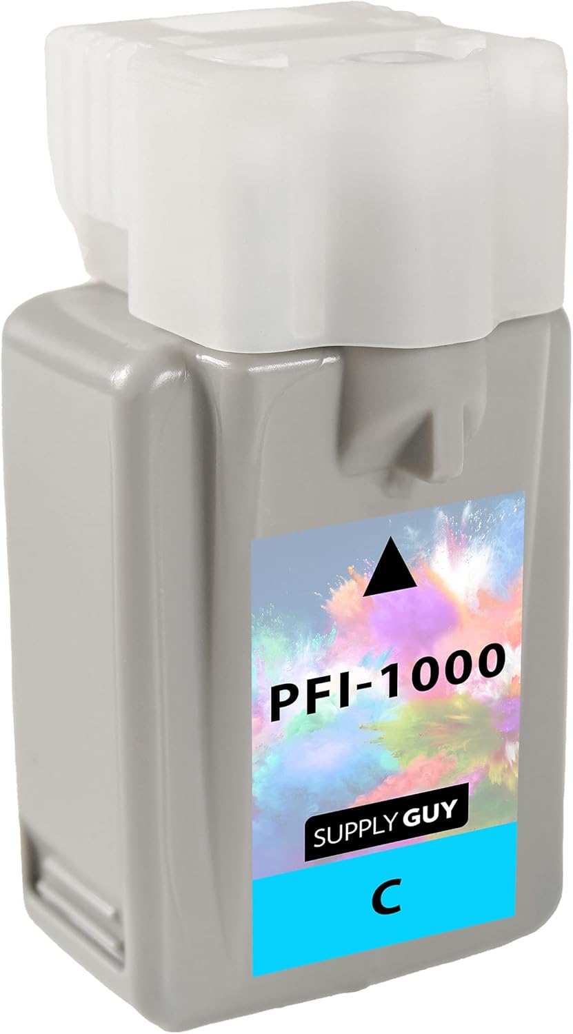 Thumbnail 3 de Supply Guy Cartouche d’encre compatible Canon PFI-1000 Bleu pour imagePROGRAF PRO-1000 (80 ml)