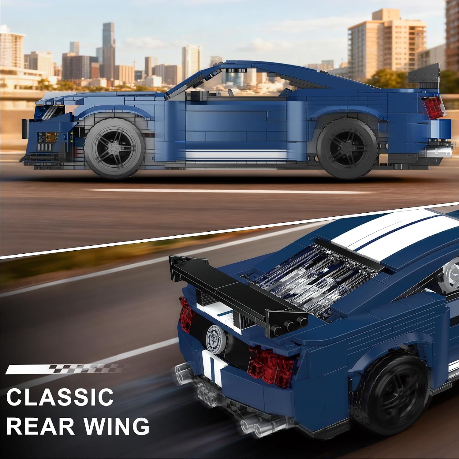 Thumbnail 2 de Mould King 10208 Supercar Building Block Model (1556 Pieces) – Static Version
