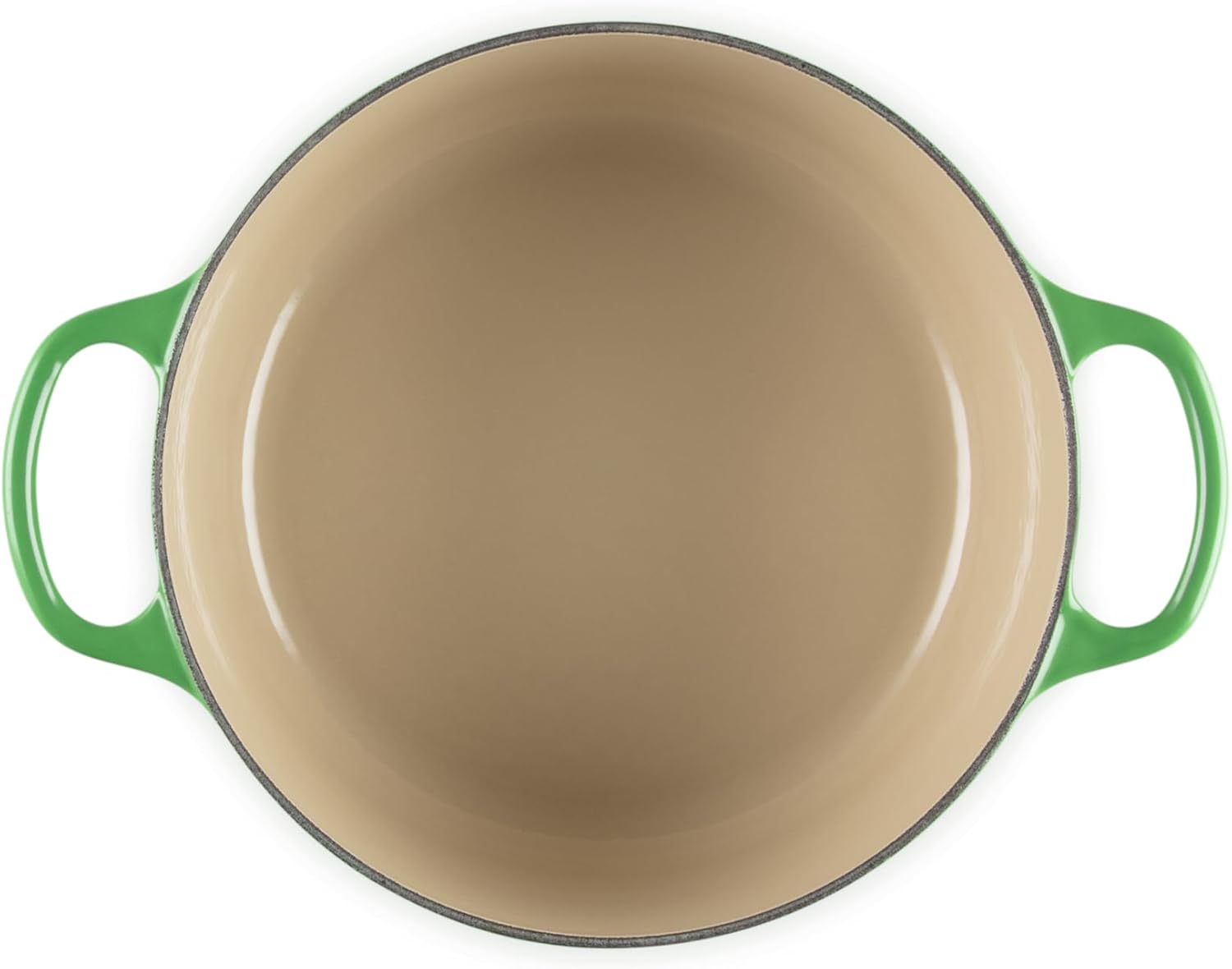 Thumbnail 4 de Le Creuset Signature Enamelled Cast Iron Round Casserole Dish with Lid, Bamboo (24 cm)