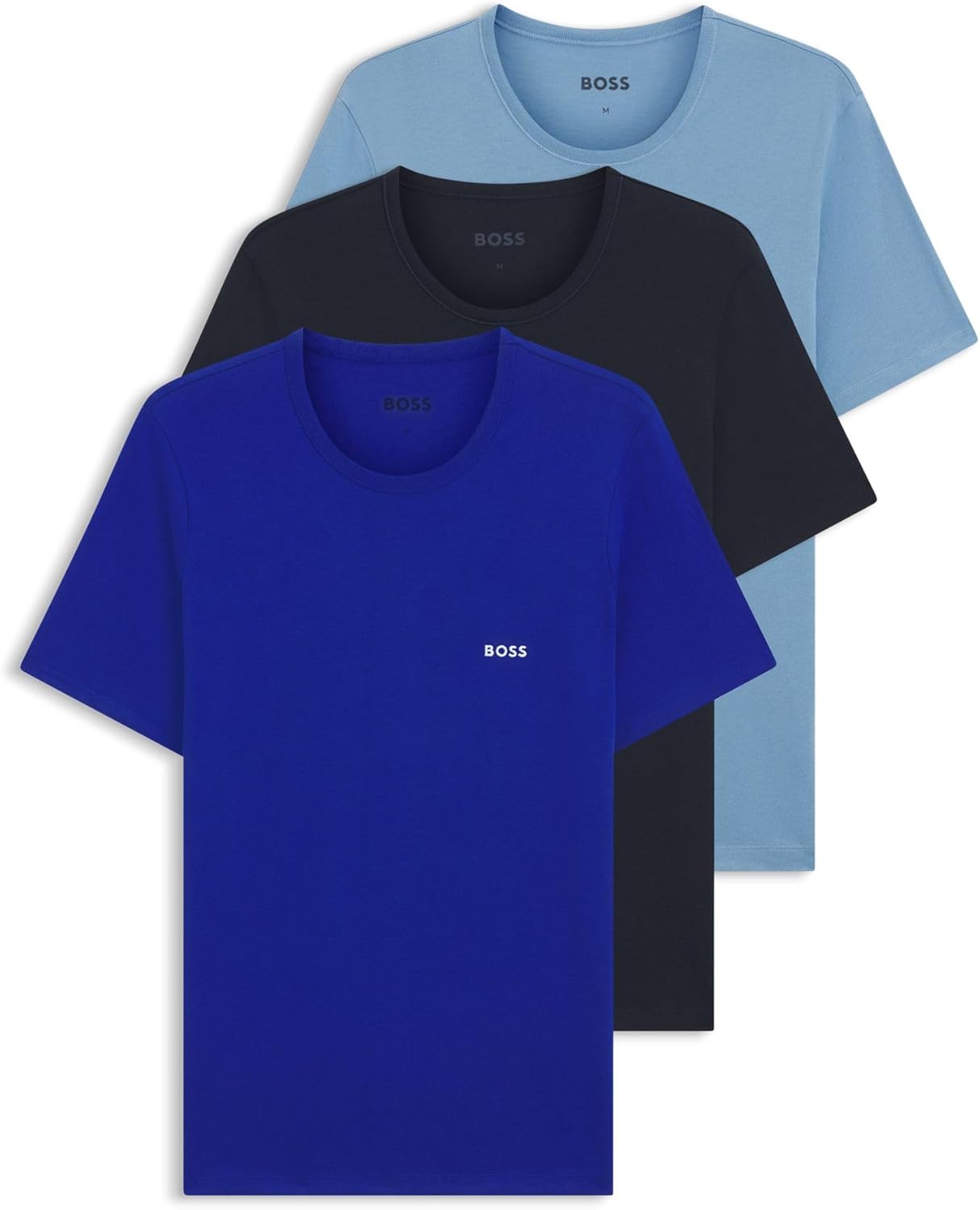 Thumbnail 2 de BOSS Herren T-Shirt RN 3p Co T-Shirt – 100 % Baumwolle