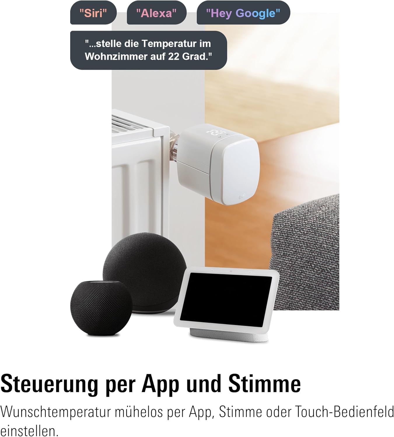 Thumbnail 5 de Eve Thermo 4er Pack Heizkörperthermostate