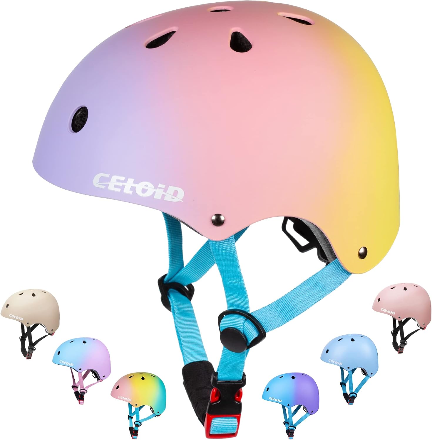 Thumbnail 6 de CELOID Kids Bike Helmet: Protective, Adjustable Multi-Sport Helmet for Ages 2–14