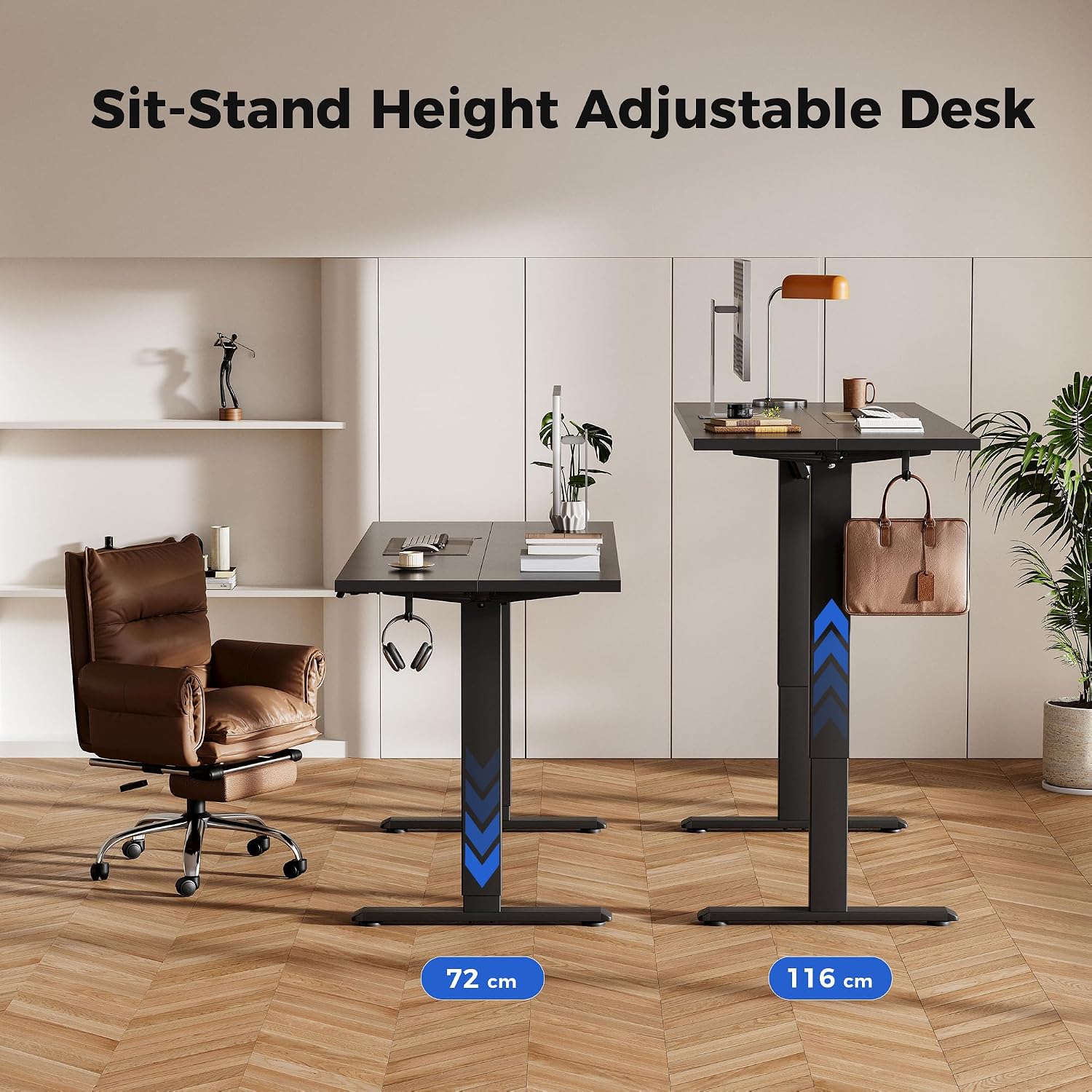 Thumbnail 2 de Agilestic Electric Standing Desk 100×60 cm