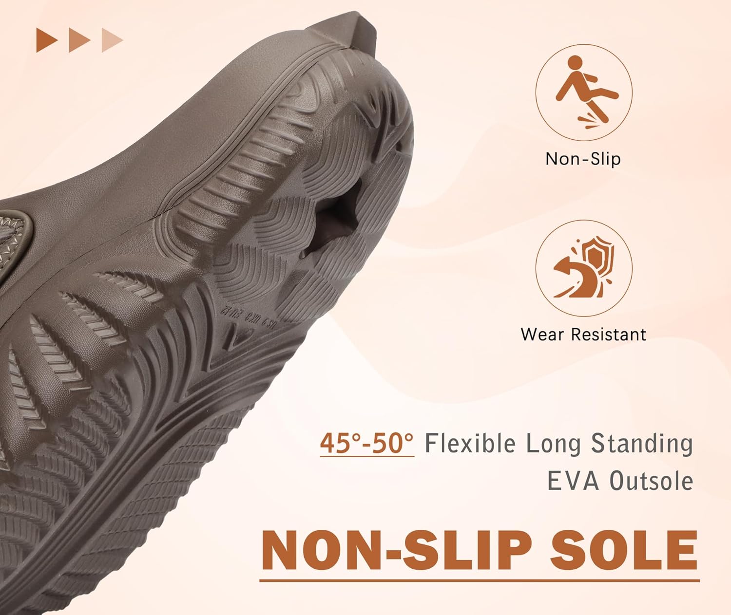 Thumbnail 6 de COFACE Herren-Recovery-Sandalen Orthopädische Geh-Slides für Männer | Gepolsterte Sandalen 40–48