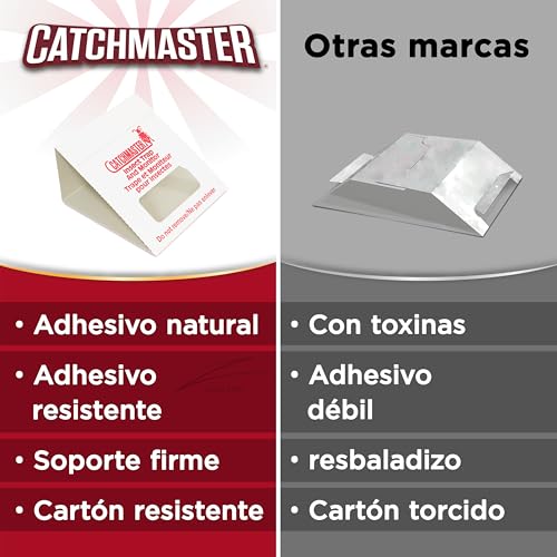 Thumbnail 7 de Catchmaster 100i – Trampas adhesivas para cucarachas (30 unidades) sin toxinas ni biocidas