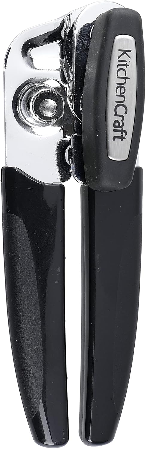 Detalle de KitchenCraft KCCO burk- och flasköppnare i rostfritt stål, 16,5 cm
