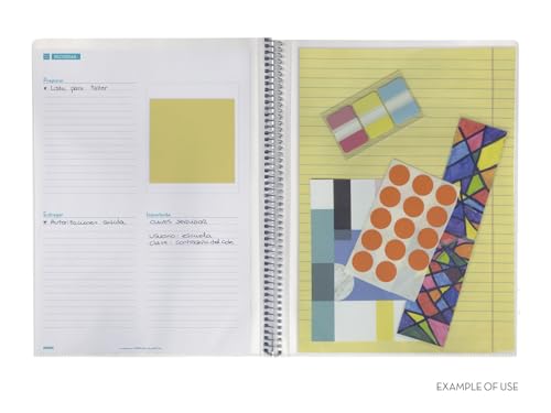 Thumbnail 7 de Finocam Cuaderno del Docente – Semana Página sin fechar, 24 hojas de evaluaciones y portada personalizable (230 x 310 mm)