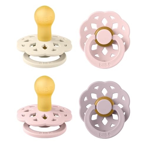 Detalle de BIBS Boheme Schnuller 4er-Pack – 0–6 Monate 👶