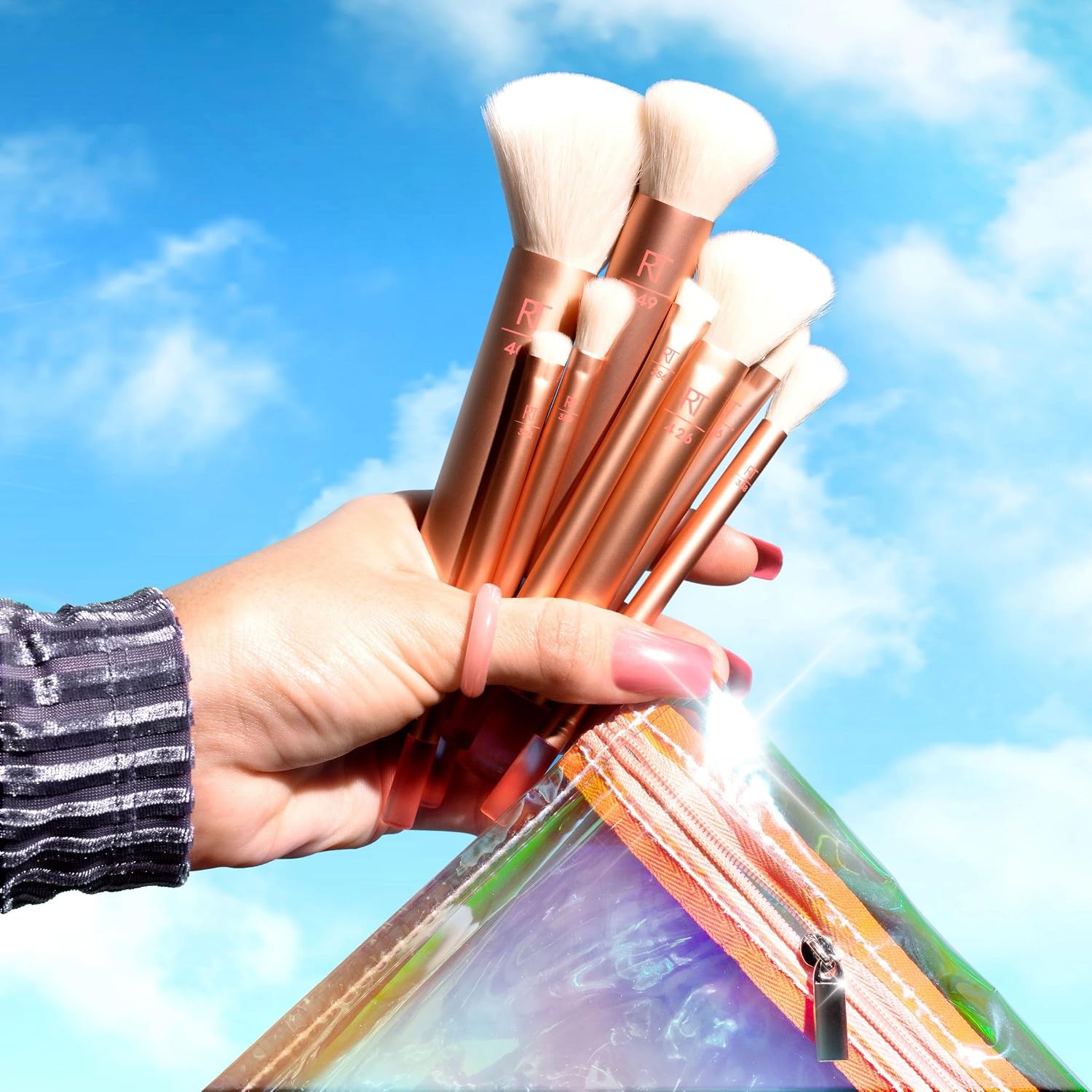 Thumbnail 4 de Real Techniques The Wanderer set 9 pennelli 🎨