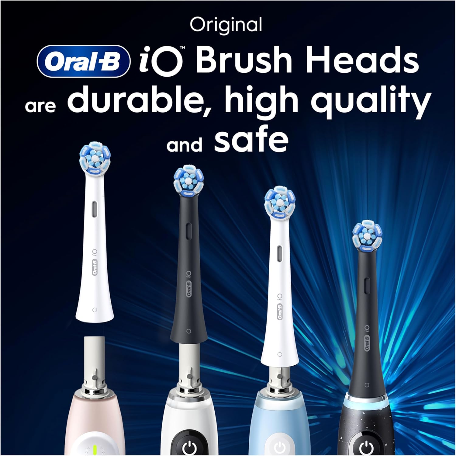 Thumbnail 6 de Oral-B iO Ultimate Clean ORIGINAL Electric Toothbrush Head – Pack of 8