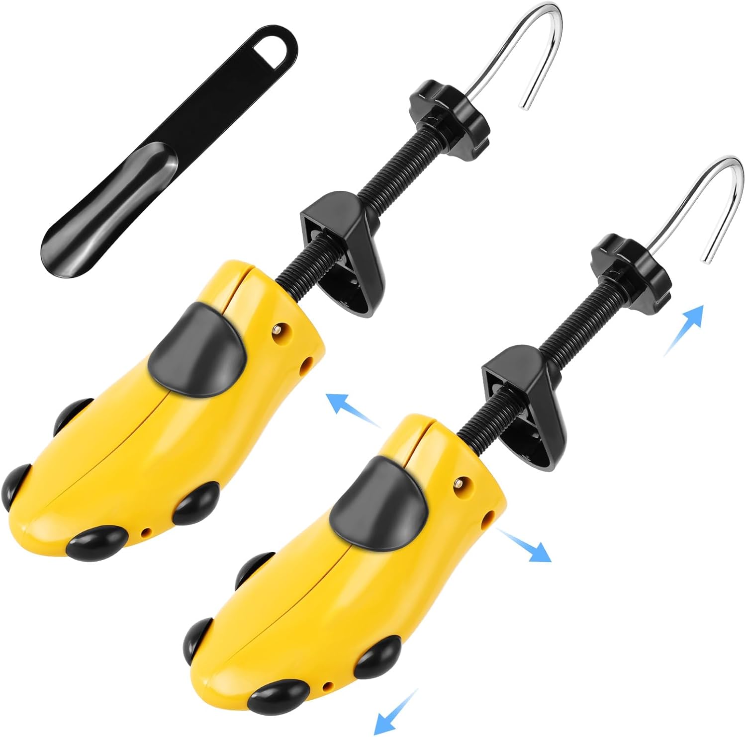 Detalle de Alaoo Shoe Stretcher: 1 Pair Shoe Tree for Men and Women with Bunion Attachments