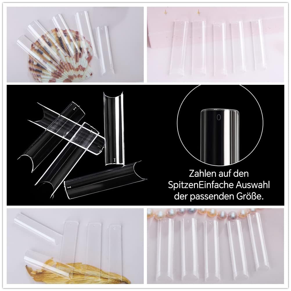 Thumbnail 5 de UNA GELLA Nail Tips Square XXL 120 Stück