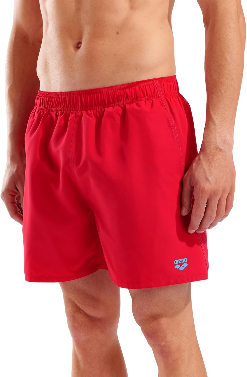 Detalle de ARENA Fundamentals Boxer R: shorts da spiaggia sostenibili con comfort in acqua