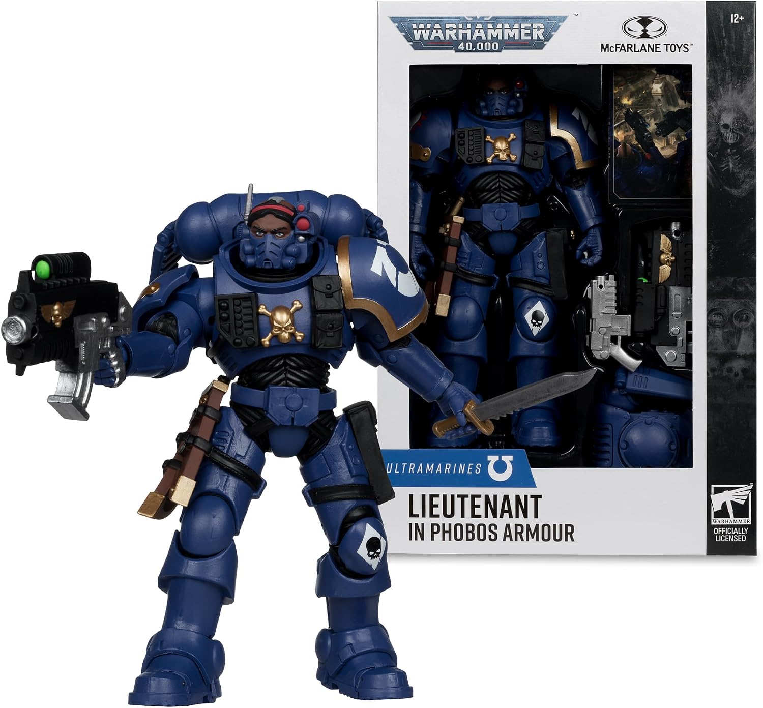 Thumbnail 5 de McFarlane Ultramarines Phobos Armor 18 cm