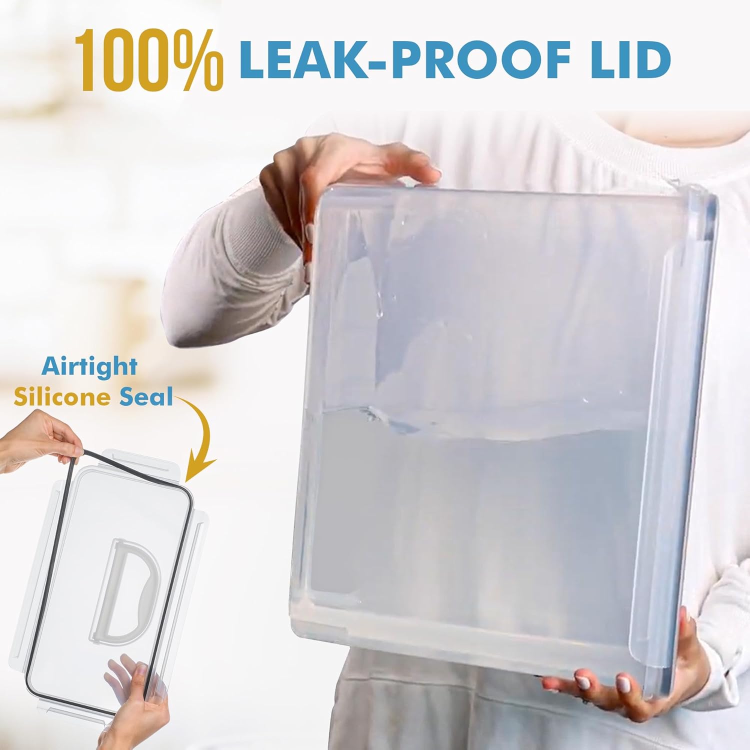 Thumbnail 3 de Shazo 2 PC 11L Airtight Food Storage