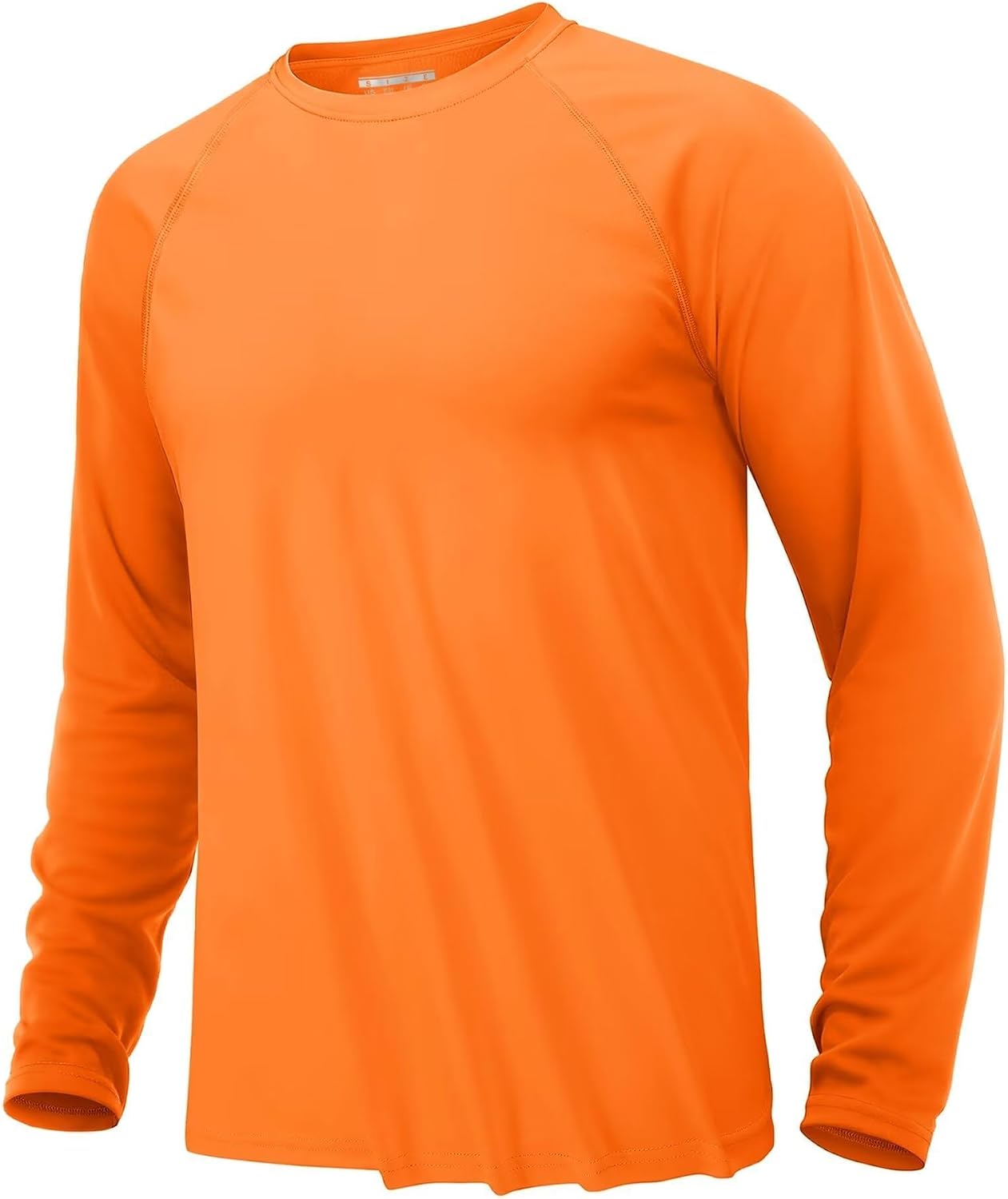 Detalle de KEFITEVD Maglietta a Maniche Lunghe con Protezione UV UPF 50+ per Escursionismo - Leggera e Traspirante
