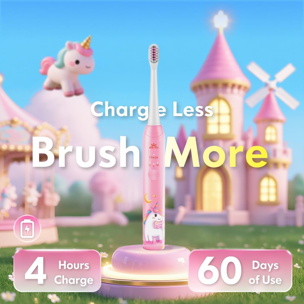 Thumbnail 6 de Kids sonic toothbrush 31000VPM timer