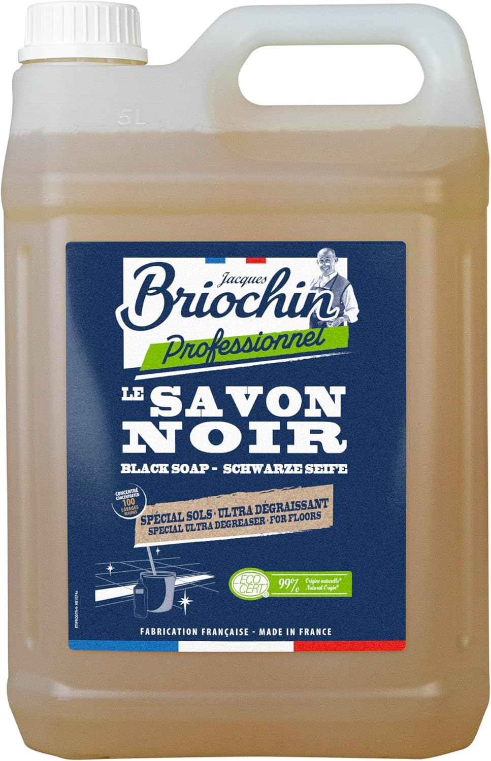 Thumbnail 6 de Briochin professionnel – Liquide vaisselle pour plonge Ecocert 5L