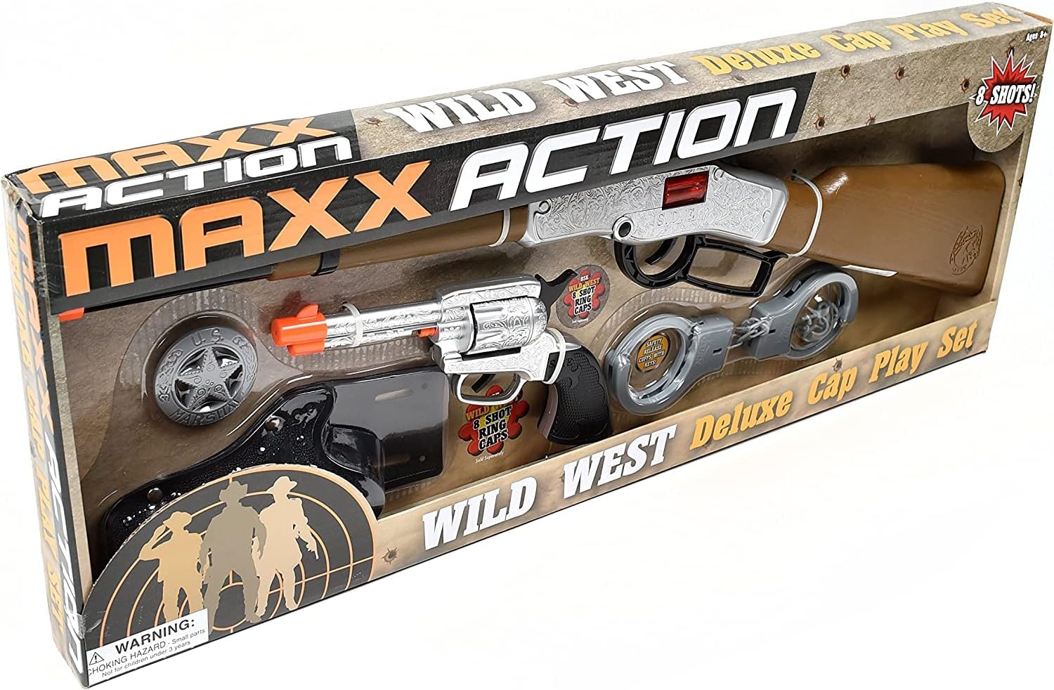 Detalle de Maxx Action Cap Gun Set, 27 in
