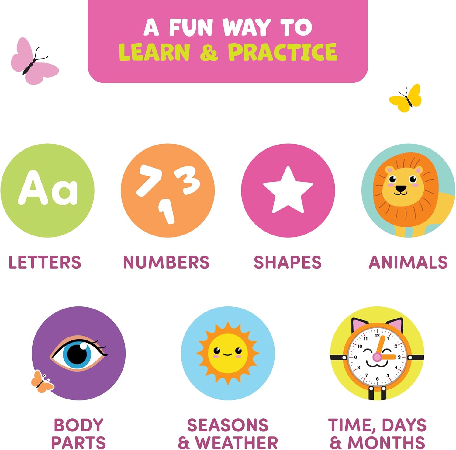 Detalle de Clever Fox Play Busy Book for Toddlers (Ages 1–3) Montessori Felt Activity Board