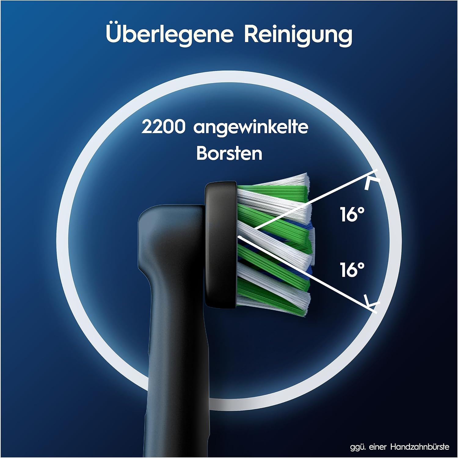 Detalle 2 de Oral-B Pro CrossAction 12er Aufsteckbürsten 🪥