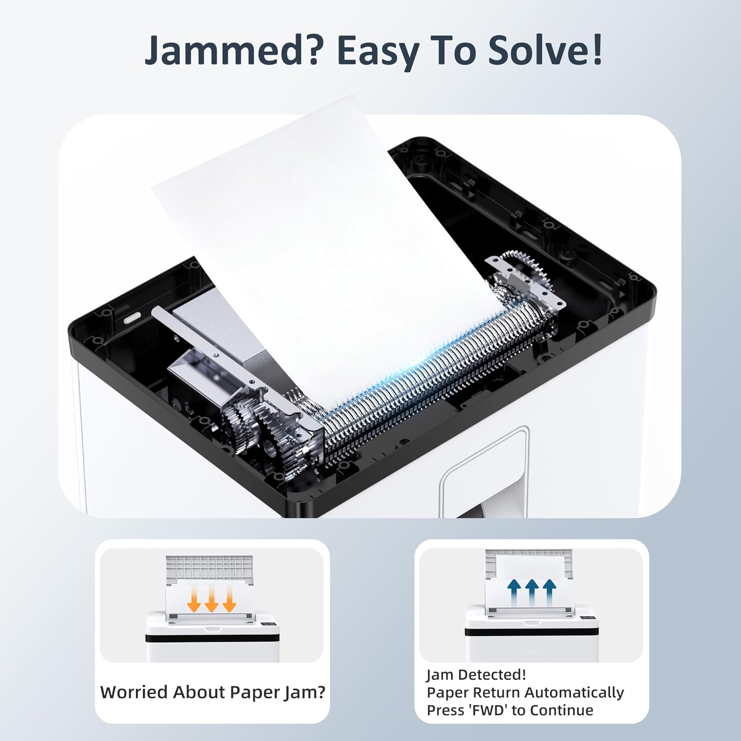 Thumbnail 3 de Boyuevi 200-Sheet Auto Feed Shredder 📠