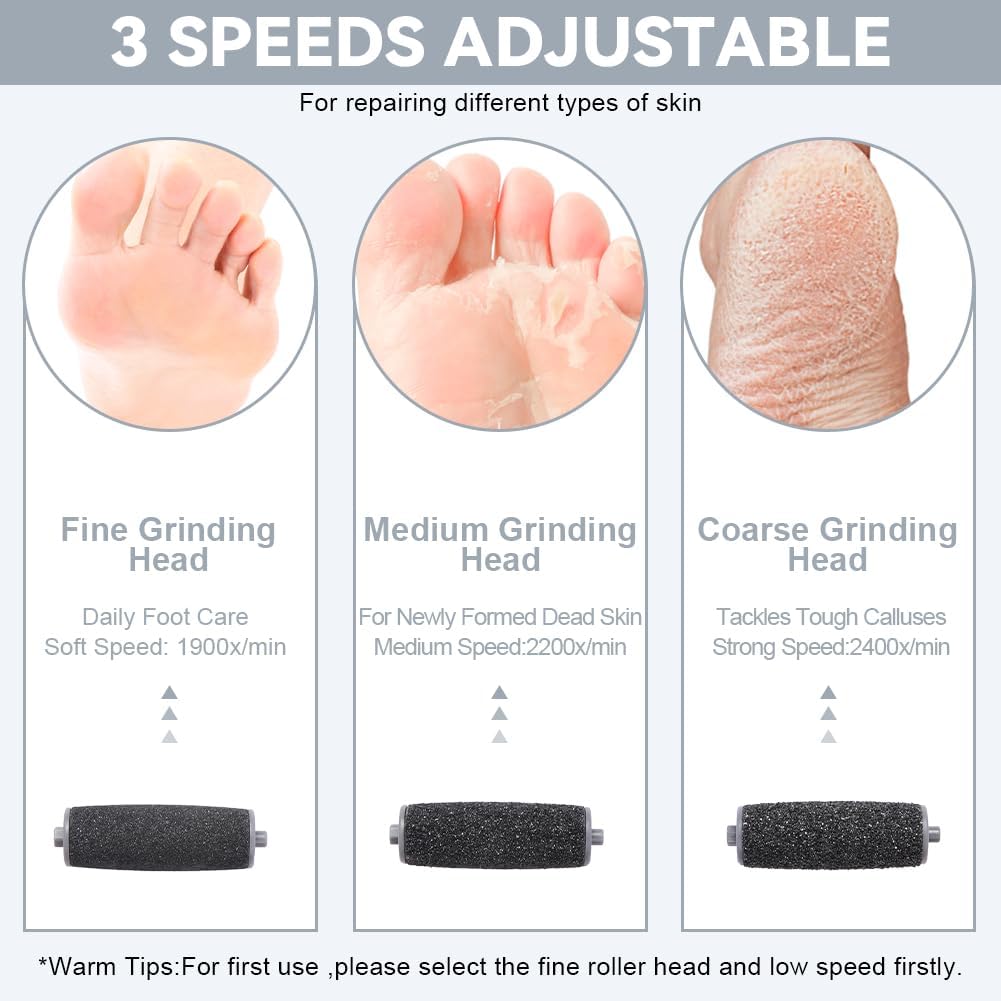 Detalle de AOOWU Pedicure Elettrico Professionale 1200 mAh