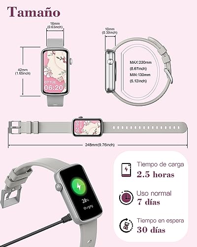 Thumbnail 6 de Shang Wing Reloj Inteligente Mujer: AMOLED, SpO2, Sueño y Actividad con IP68