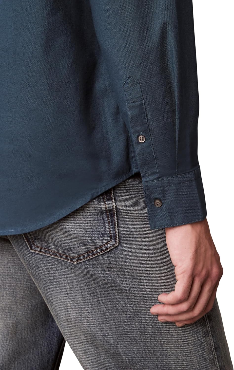 Detalle 2 de Calvin Klein Camicia Solid Oxford Classic 1 pezzo