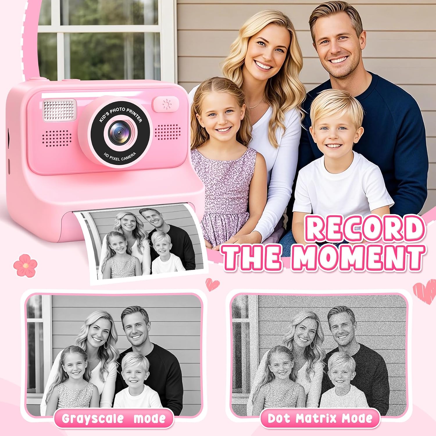Thumbnail 2 de Subtail Kids Camera Instant Print 32GB