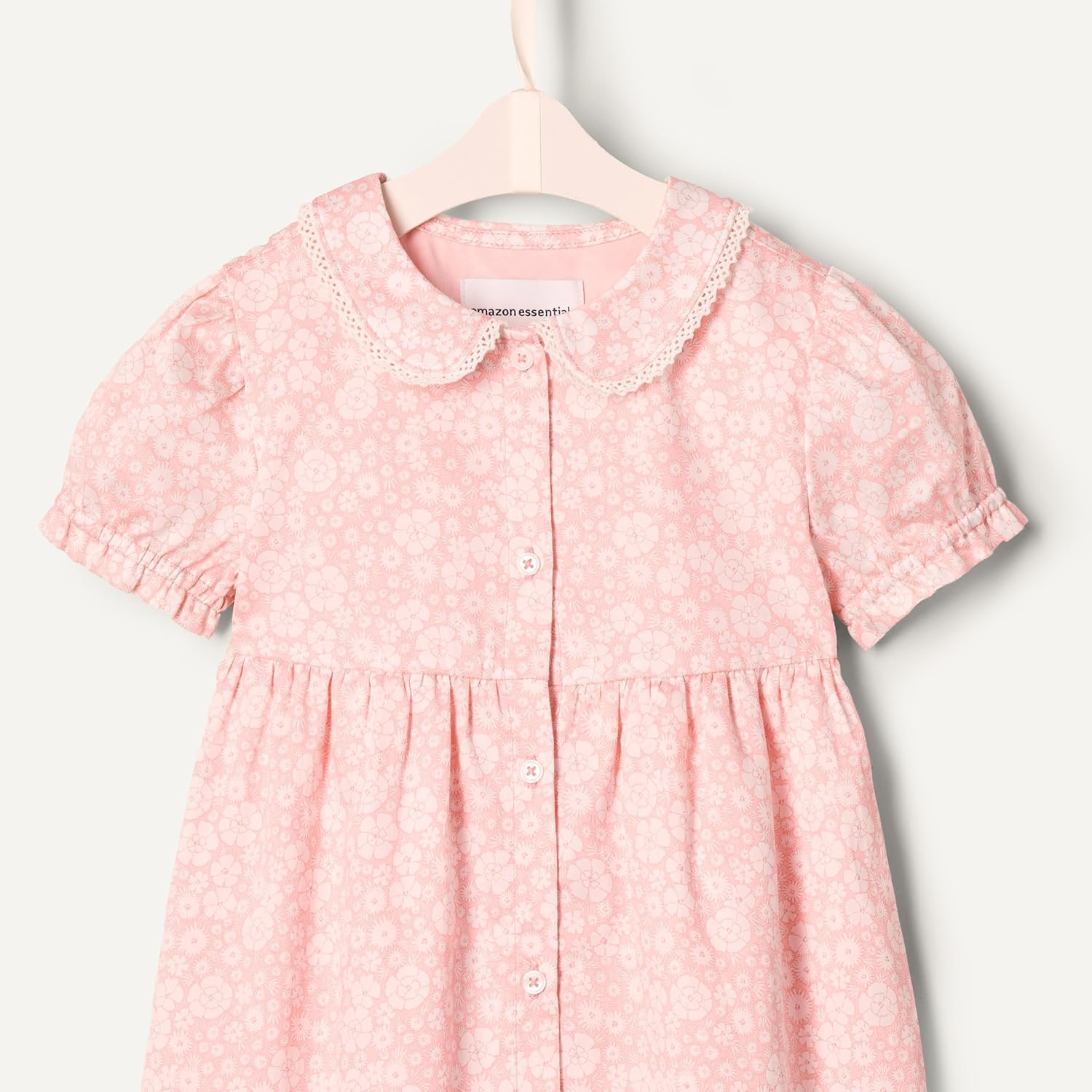Thumbnail 2 de Amazon Essentials x Sofia Grainge Toddlers & Baby Girls’ 100% Cotton Sateen Dress with Peter Pan Collar