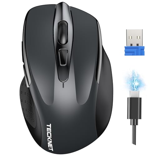 Detalle de TECKNET Ratón Inalámbrico 4800 dpi